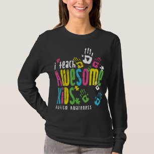 Camiseta Autismo-I Ensinar Crianças Espetaculares - Consciê