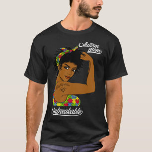 Camiseta Autismo inseparável Mãe Mensagem Autismo Autismo A