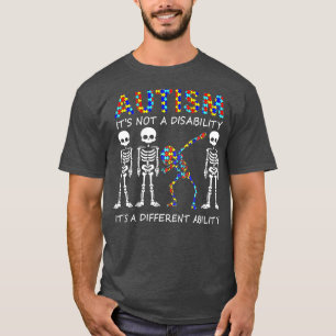 Camiseta Autismo Itamp39s não é uma deficiência Itamp39s a