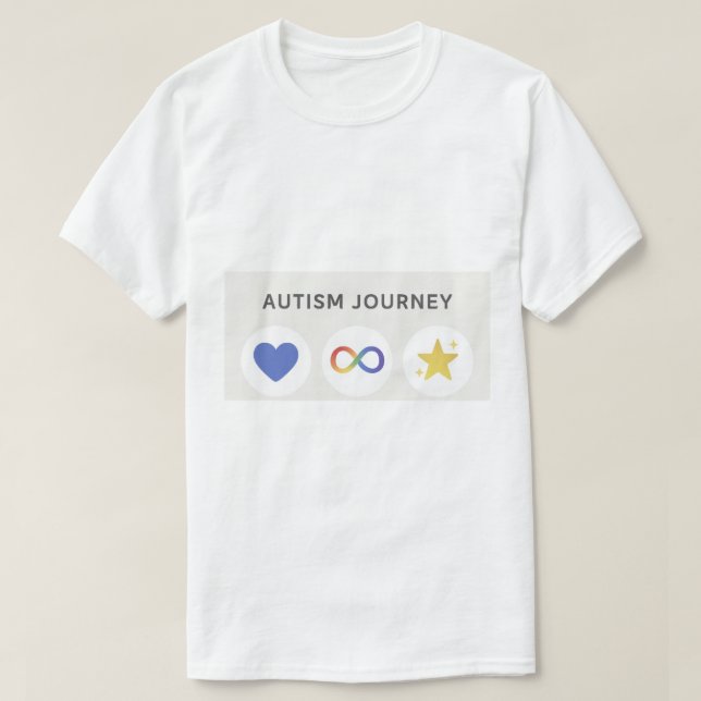 Camiseta autismo jpurney (Frente do Design)
