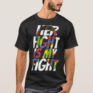 Camiseta Autismo-Lindo Conscientização sobre Autismo s Para