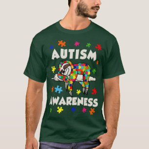 Camiseta Autismo Lover Autismo Quebra-cabeça de consciência