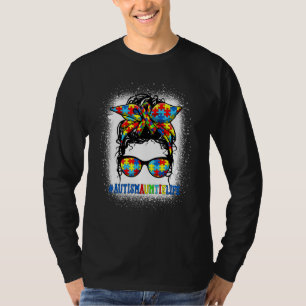 Camiseta Autismo Mãe A Vida Mensagem Sobre O Autismo Do Com