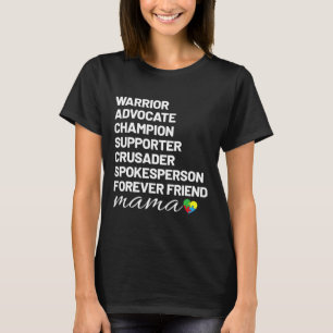 Camiseta Autismo-Mãe Autismo Presente de Autismo novo