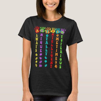 Camiseta Autismo Mãe Autismo Sensibilização Crianças Autist