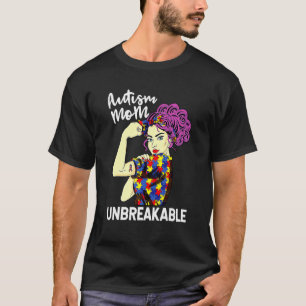 Camiseta Autismo Mãe Consciência Autismo Inseparável 1