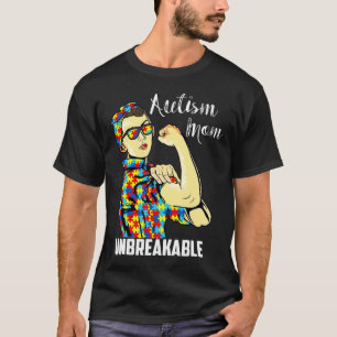 Camiseta Autismo Mãe Consciência Autismo Inseparável 1
