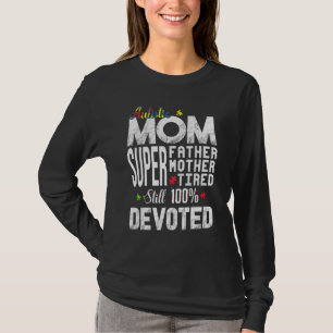 Camiseta Autismo Mãe Consciência Autista Inseparável