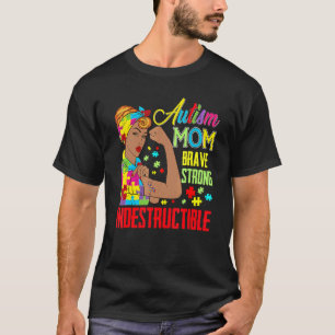 Camiseta Autismo Mãe Consciência do Autismo Inseparável