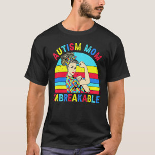 Camiseta Autismo Mãe Consciência do Autismo T Inseparável 3
