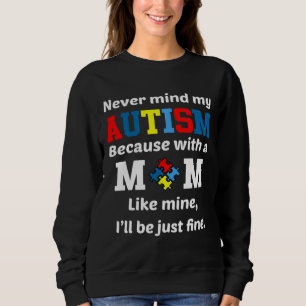 Camiseta Autismo Mãe Criança Homem Mulher Autismo Fita de C