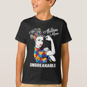 Camiseta Autismo Mãe Dom De Consciência Autismo Inseparável