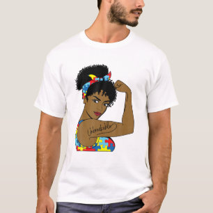 Camiseta Autismo Mãe Inseparável Rosie O Ribeira Forte Bl