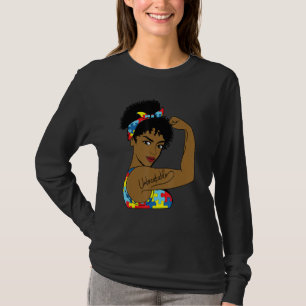 Camiseta Autismo Mãe Inseparável Rosie O Ribeira Forte Bl