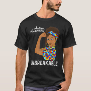 Camiseta Autismo Mãe Mulheres Negras Inseparáveis Autismo A
