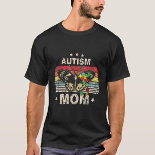 Camiseta Autismo Mãe Orgulhosa Mãe Conscientista Mês Mama A