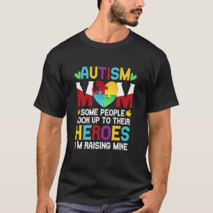 Camiseta Autismo Mãe Pessoas Olham Para Os Heroínas, Elevan