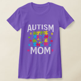 Camiseta Autismo Mãe - Presente de Consciência Autismo