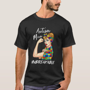 Camiseta Autismo Mãe Um Presente Inseparável De Consciên