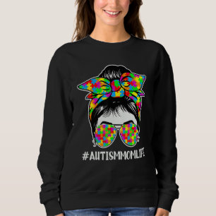 Camiseta Autismo Mãe Uma Vida Mensageira Autismo Quebra-cab