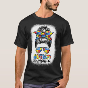 Camiseta Autismo Mãe Vida Mensagem Dia de as mães Autismo A