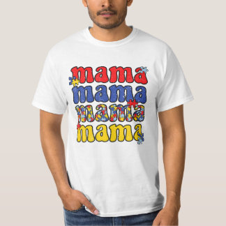 Camiseta Autismo Mama Mãe Autista