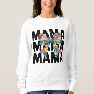 Camiseta Autismo Mama Ribbon