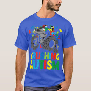 Camiseta Autismo Mega Caminhão Consciencialização Amor Acei