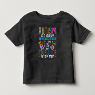Camiseta Autismo Membro Da Família Mãe Suporte Crianças 