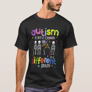 Camiseta AUTISMO Não é uma Deficiência É uma Habilidade Dif