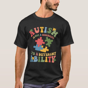 Camiseta Autismo Não É Uma Peça De Puzzle De Conscientizaçã