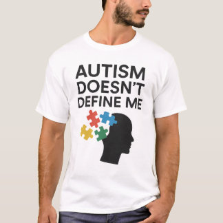 Camiseta Autismo não me define Quebra-cabeça