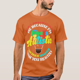 Camiseta Autismo Não Subestima Uma Pessoa Autista