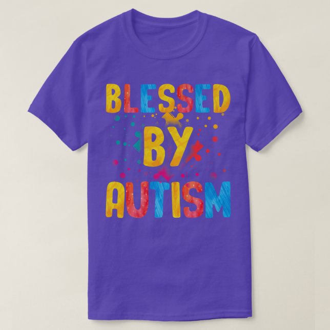 Camiseta Autismo Oferece Presentes Para Homens Sensibilizad (Frente do Design)