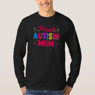 Camiseta Autismo Orgulhoso Mamãe Crianças Autismo Irmãs Boy