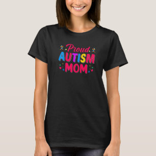 Camiseta Autismo Orgulhoso Mamãe Crianças Autismo Irmãs Boy