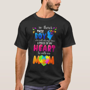 Camiseta Autismo Pai Ele Me Chama de Mãe Dia das Mães Autis