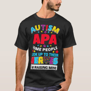 Camiseta Autismo Pessoas Apa Procuram Seus Heróis Ascensão 