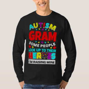 Camiseta Autismo Pessoas De Gram Procuram Seus Heróis Ascen