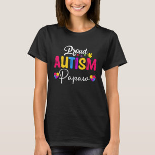 Camiseta Autismo Quebra-cabeça de consciência Friso Orgulho