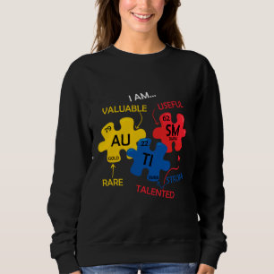 Camiseta Autismo Rd Consciência Elementos de Mesa Periódico