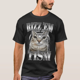 Camiseta Autismo Rizz Em Com O Tism Meme Autista Bobo