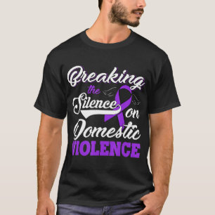 Camiseta Autismo-Rompe O Silêncio Sobre O Aut De Violência