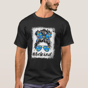 Camiseta Autismo Sê Mal Mensageiro, Mãe, Quebra-cabeça D