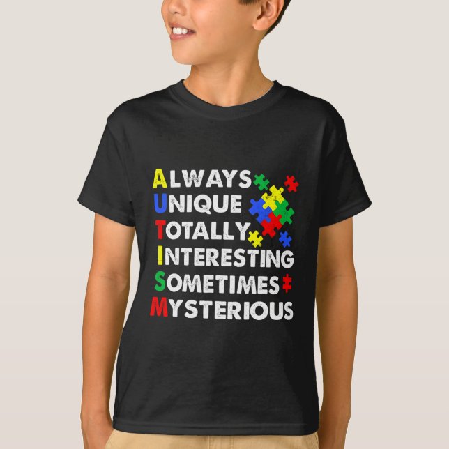 Camiseta Autismo Sempre Único (Frente)