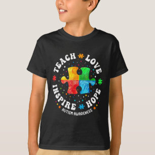 Camiseta Autismo Senador Ensino Ensino Adorava Esperança