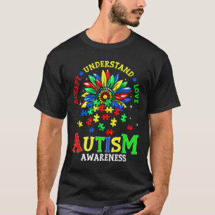 Camiseta Autismo Sensibilização Accept Entenda Autismo Auti