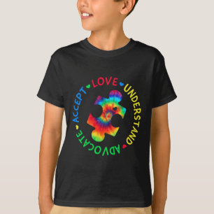 Camiseta Autismo Sensibilização Aceite Adaptar Advocate Aut