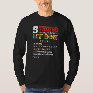 Camiseta Autismo Sensibilização Apoia Autismo Filhos Da Mãe