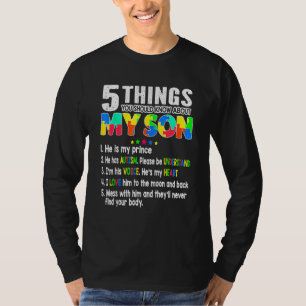 Camiseta Autismo Sensibilização Apoia Autismo Filhos Da Mãe